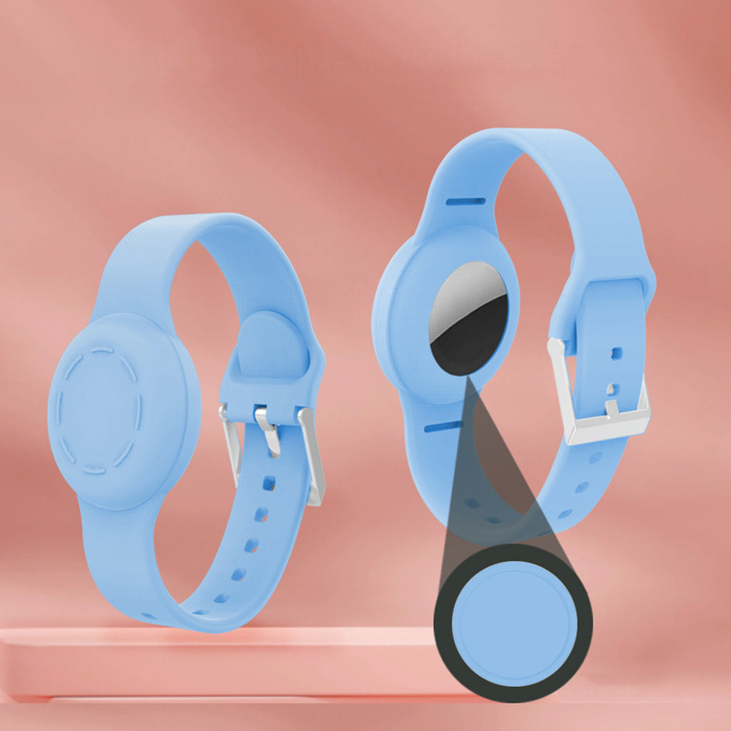Silicone Tag Tracker Wristband Case For Kids