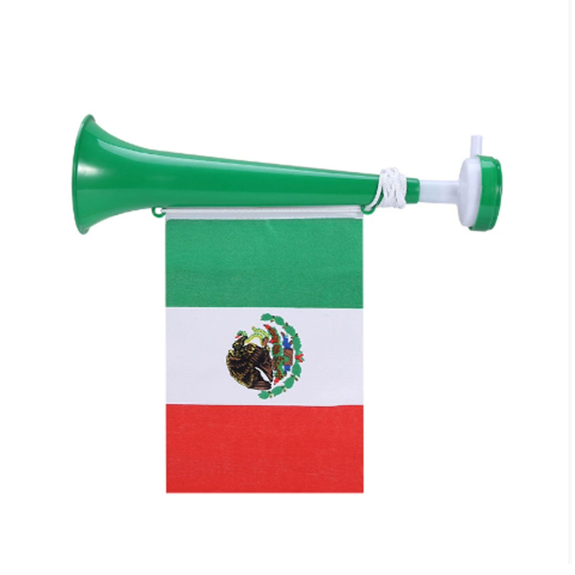 Plastic Cheer Horn with Detachable Flag for Team Cheering