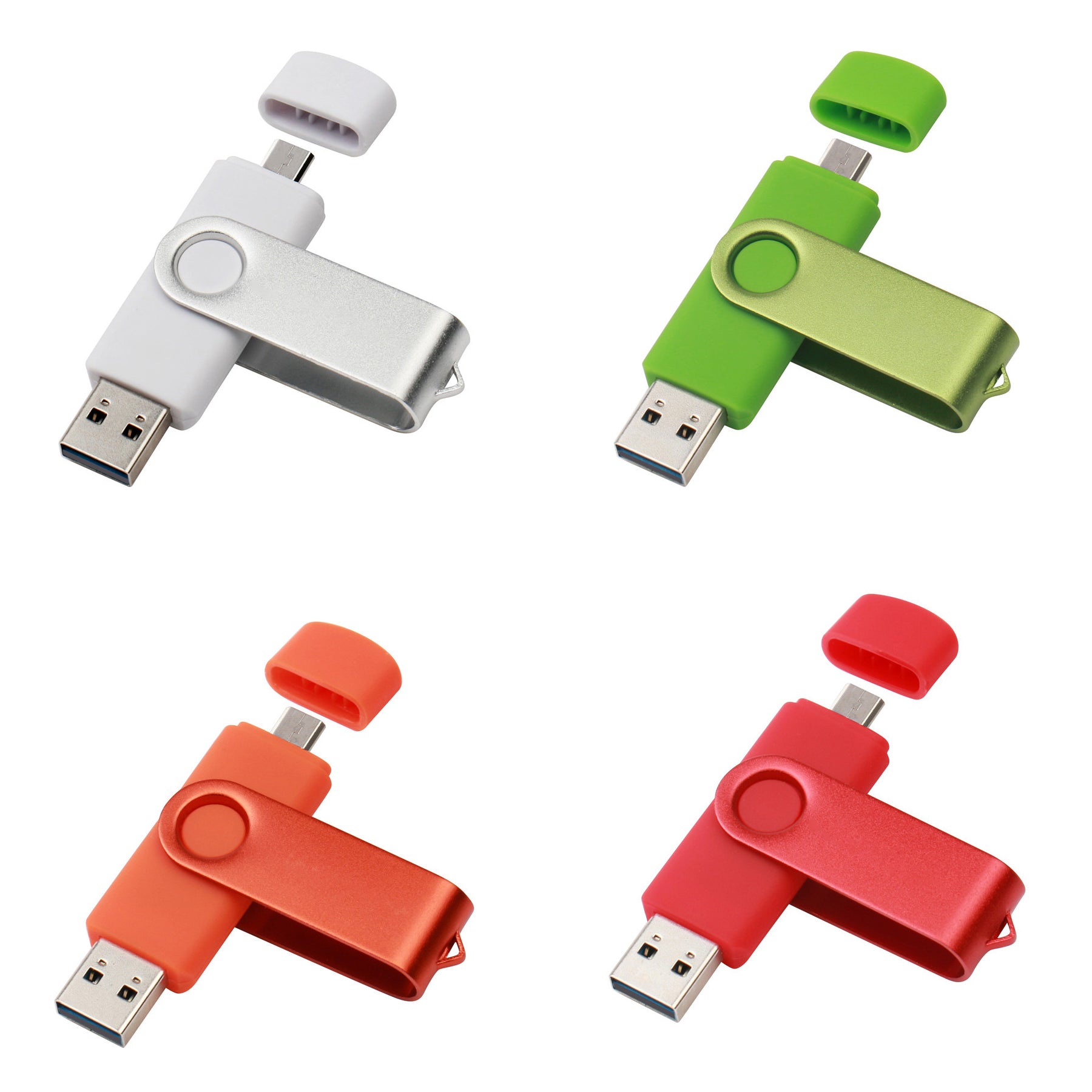 32 GB Swivel Dual Drive Flash Drive