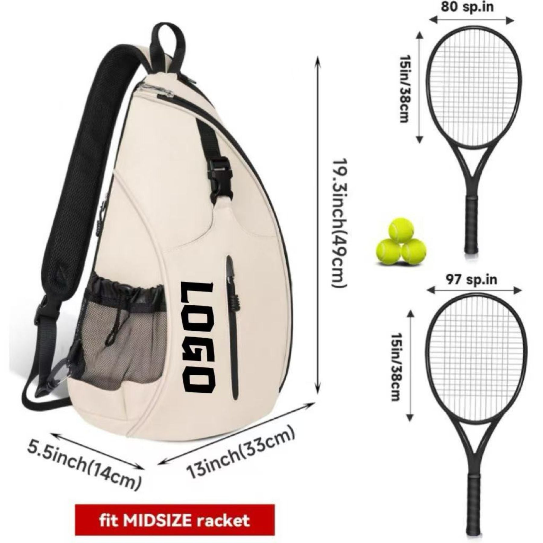 Single-Shoulder Sports Backpack