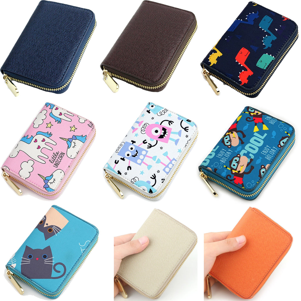 Women'S Men'S Coin Purse Cross Pattern Small Wallet