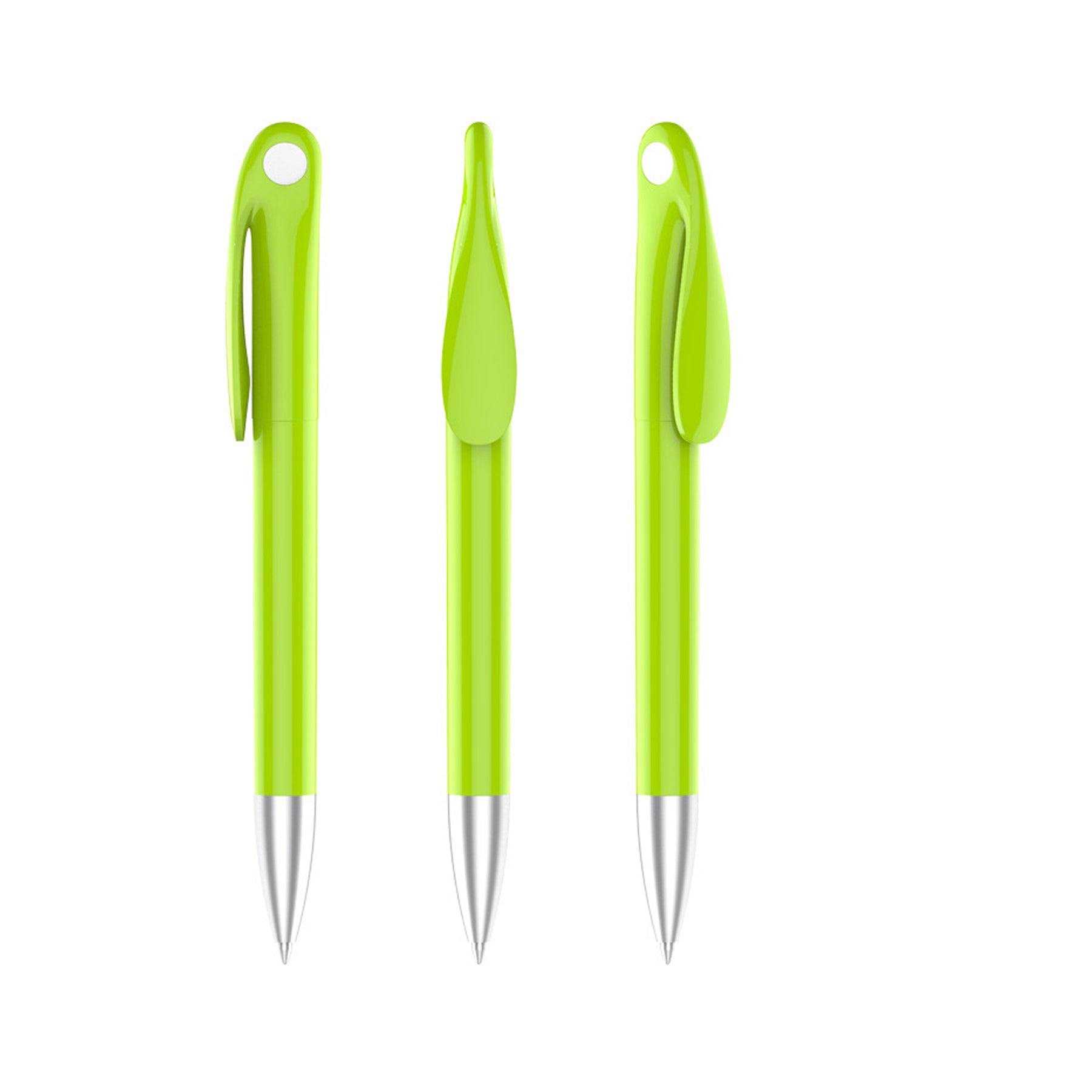 Plastic Ballpoint Pen Rotating Rabbit Pen