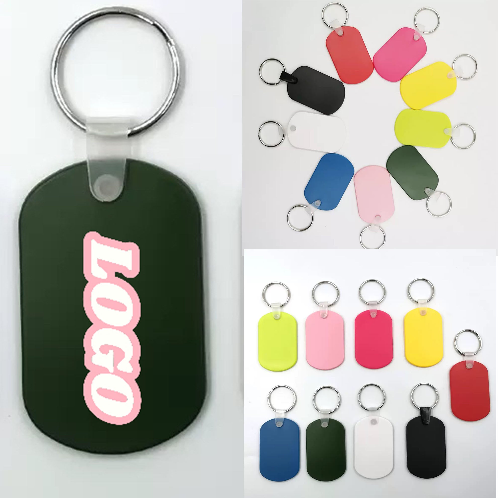 Soft PVC Keychain - Colorful & Durable for Brand Promotion