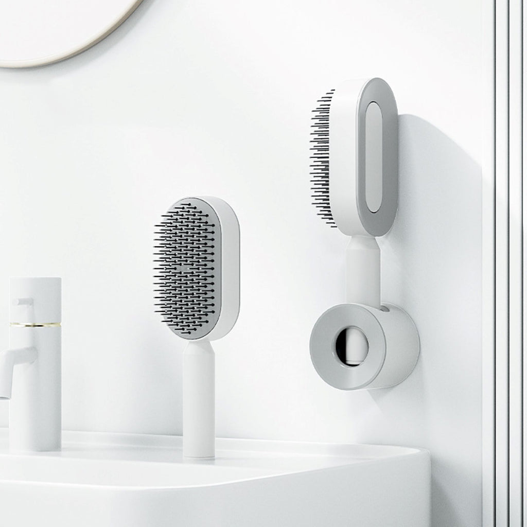 Press - type Cleaning Air - cushion Comb