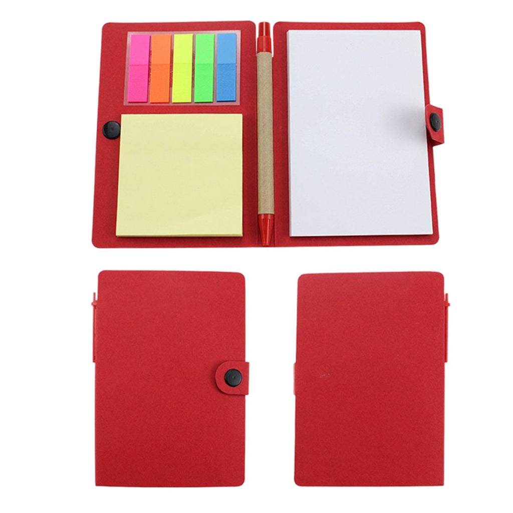 Notebooks W/Sticky Notes Flags And Pen