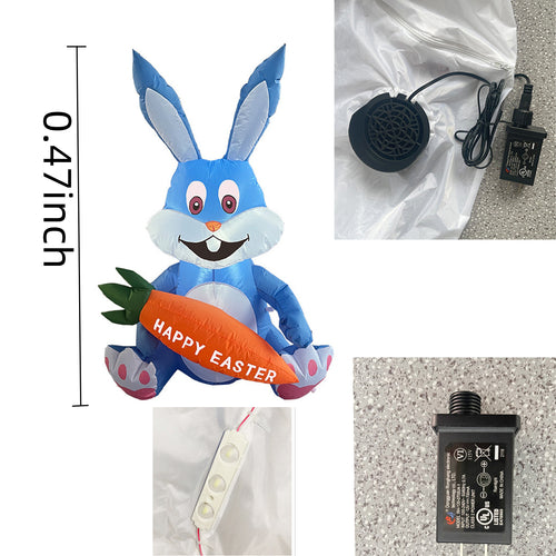 4Ft Inflatable Easter Bunny