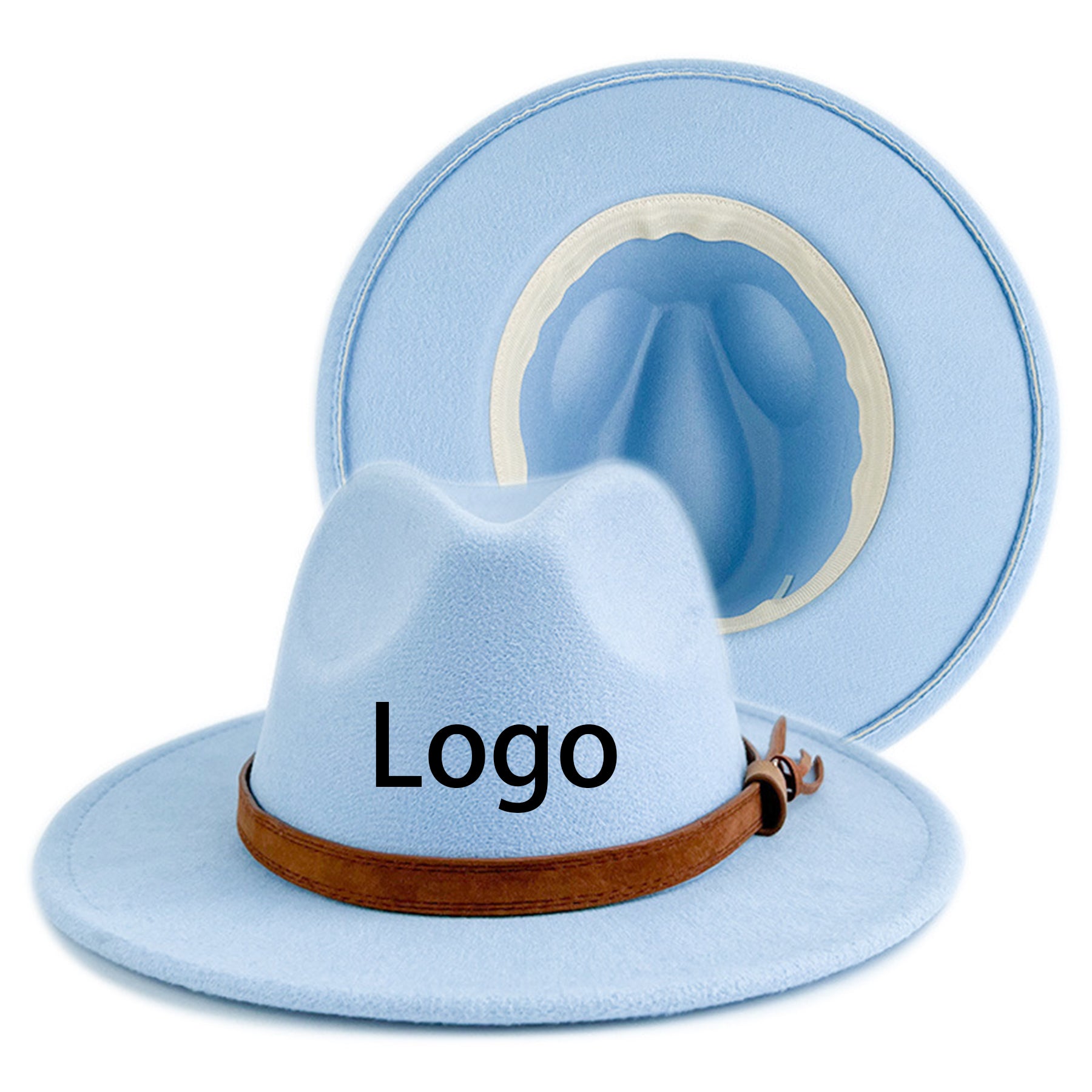 Solid Color Top Hat Men And Women Versatile Jazz Hat