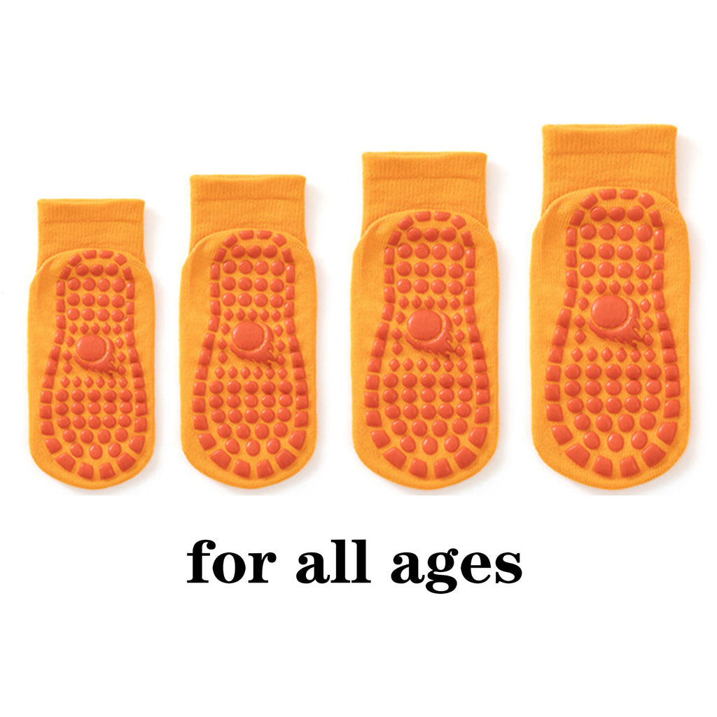 Unisex Non Slip Mid-Length Grip Socks