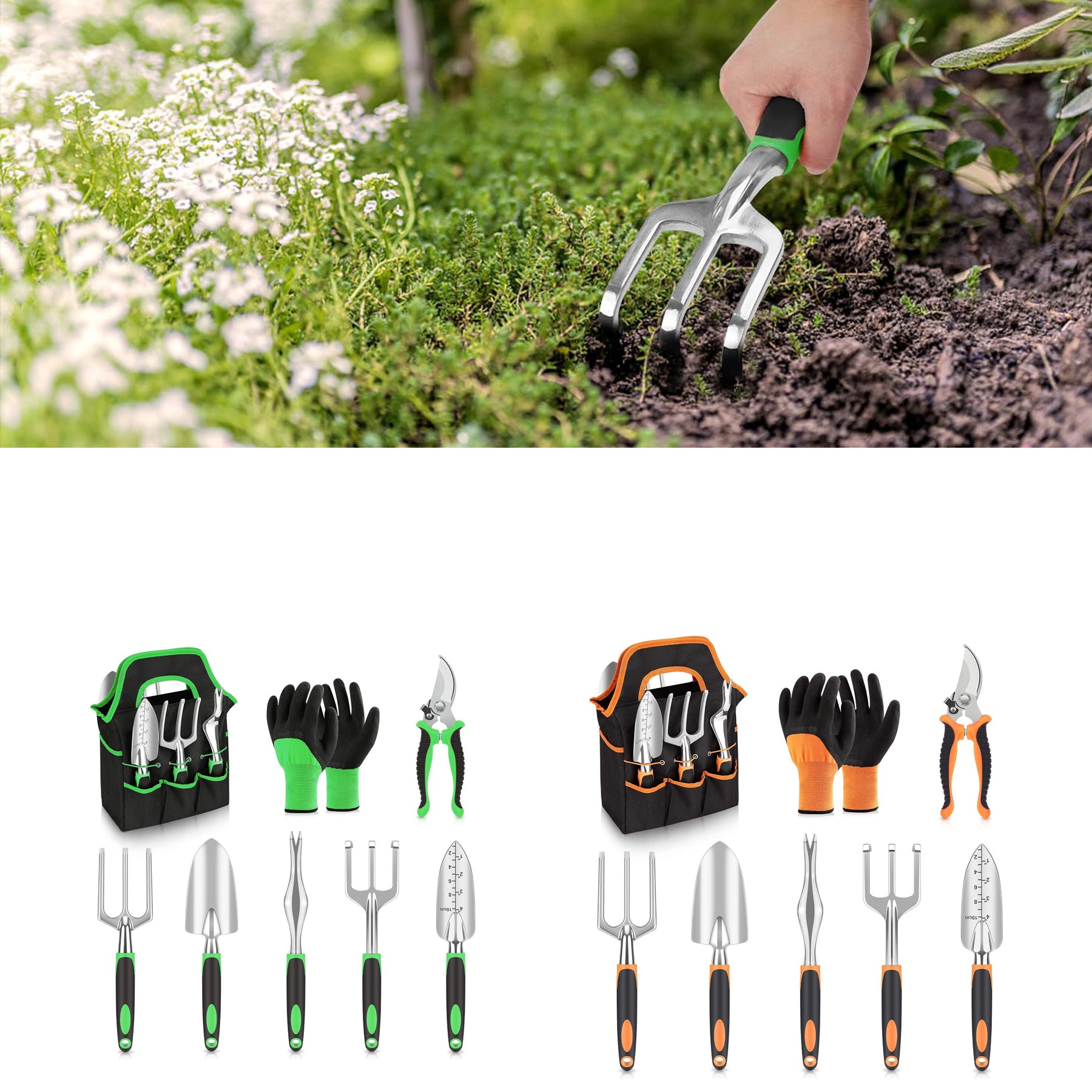 8 Pieces Garden Tool Set