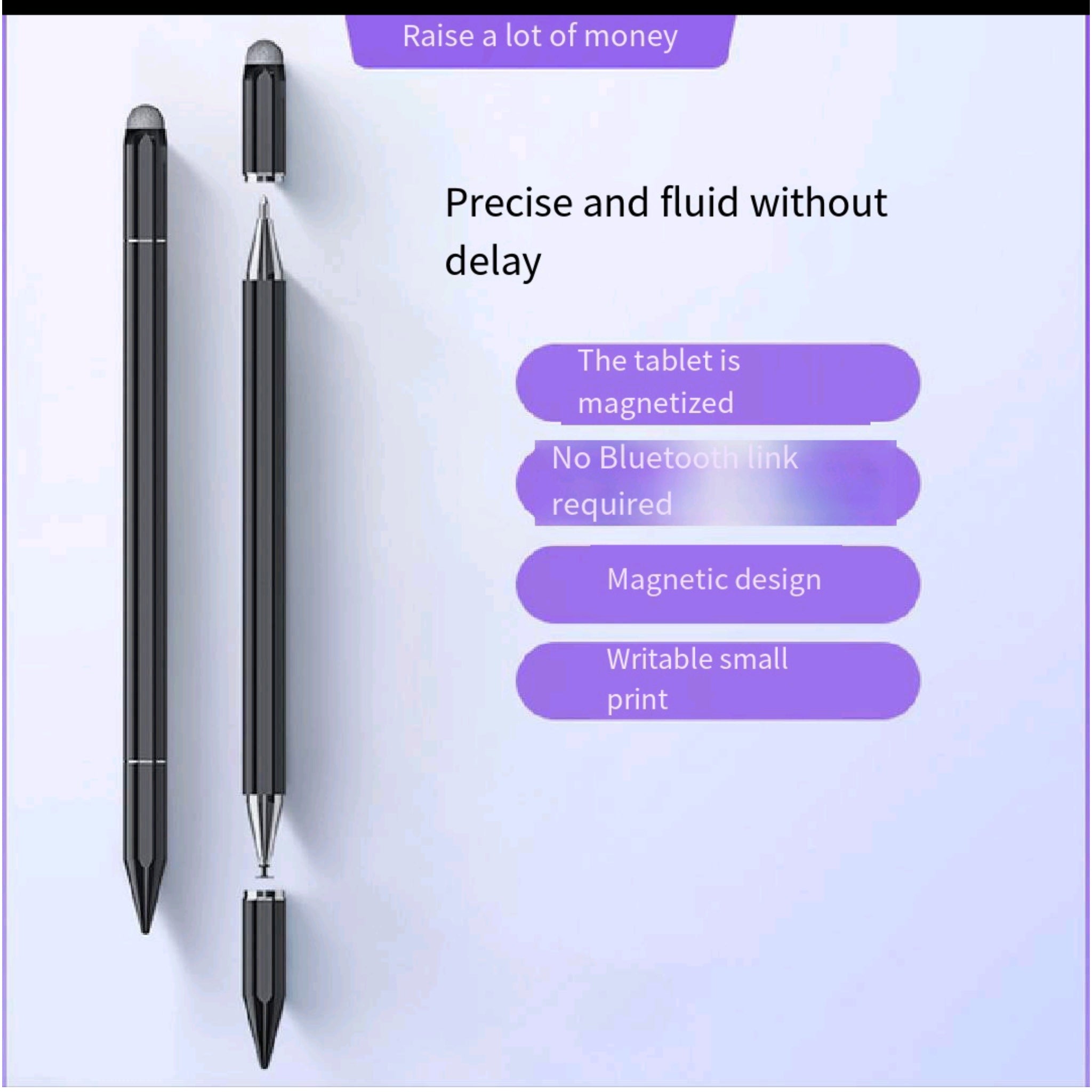 Three - in - One Electronic Screen Stylus