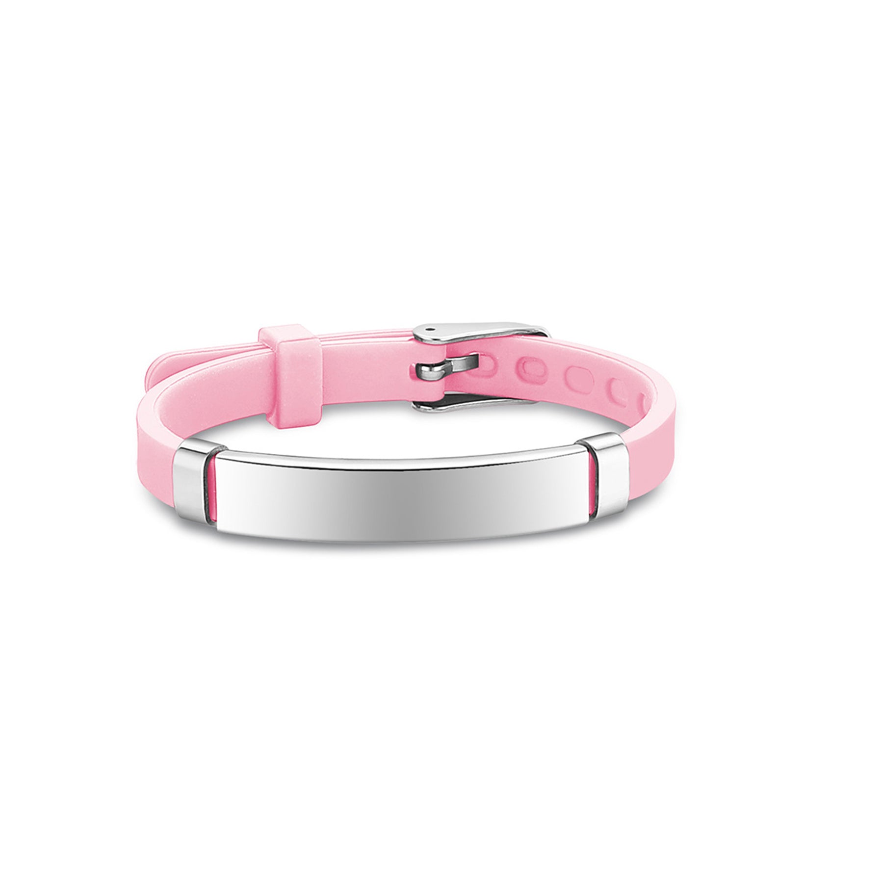 Children's Anti-Loss Multi-Color Titanium Steel Silicone Wristband