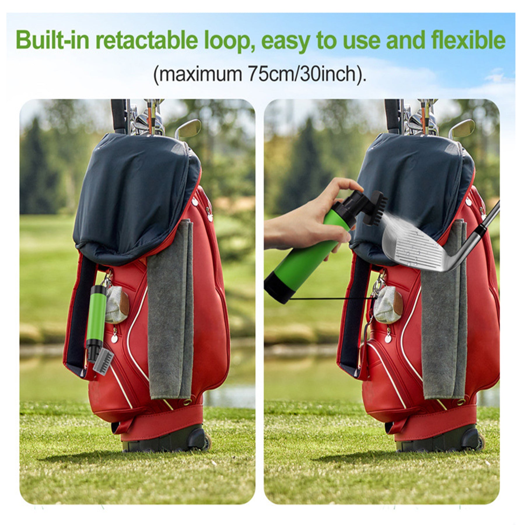 Golf Water Brush Cleaner
