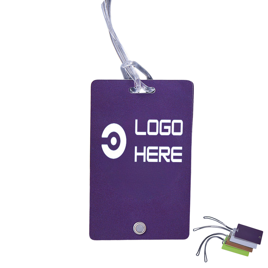Durable PVC Luggage Tag With Strap