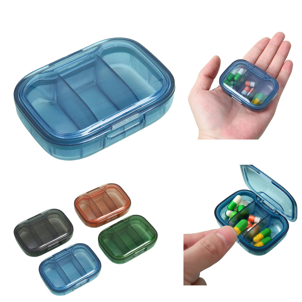 3-Compartment Pill Organizer