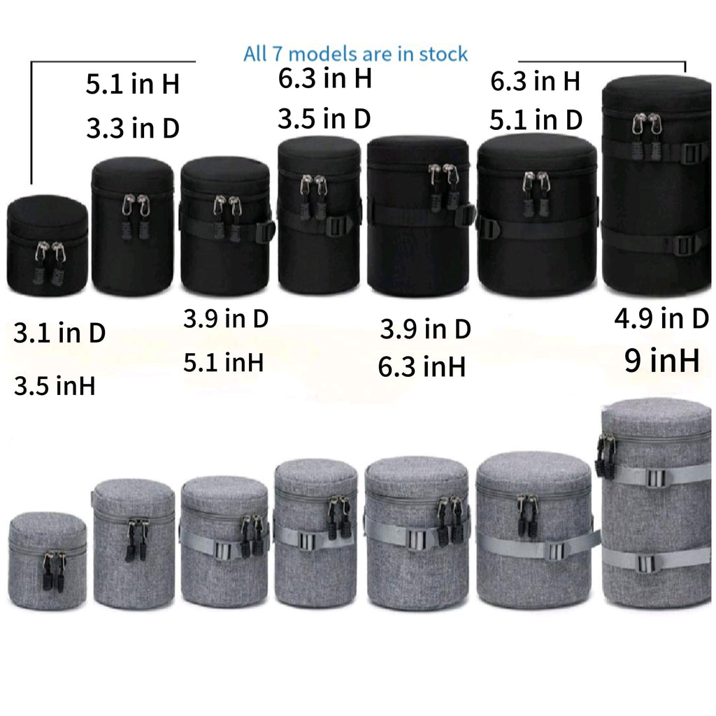 Digital Single Lens Reflex Camera Lens Bag