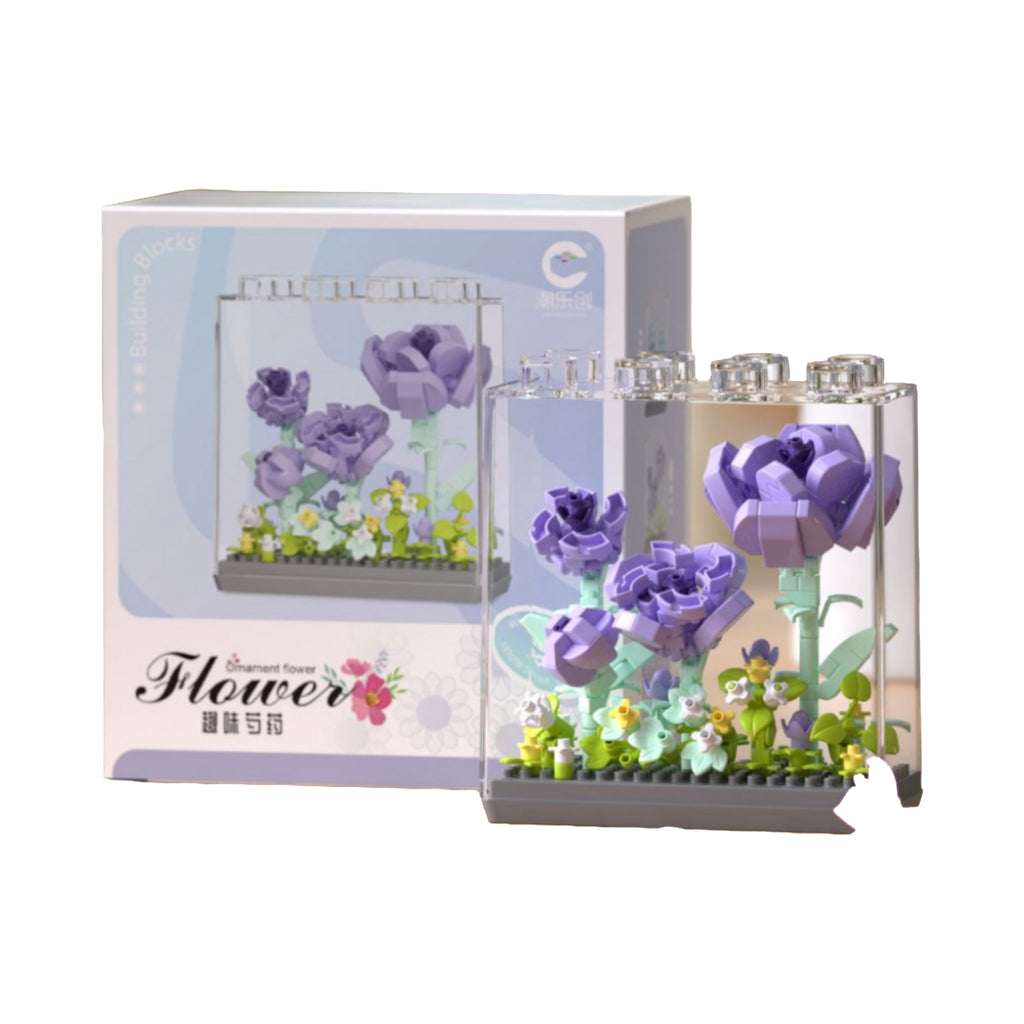 Eternal Bloom Diy Flower - Decorative Puzzle Toy For Girls
