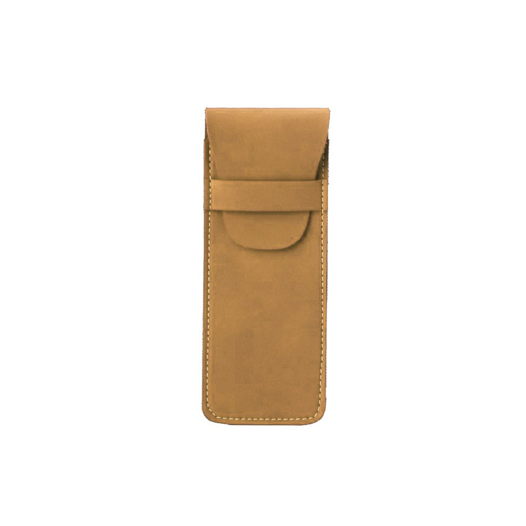 Business High Capacity Leather Protective Storage Pen Case