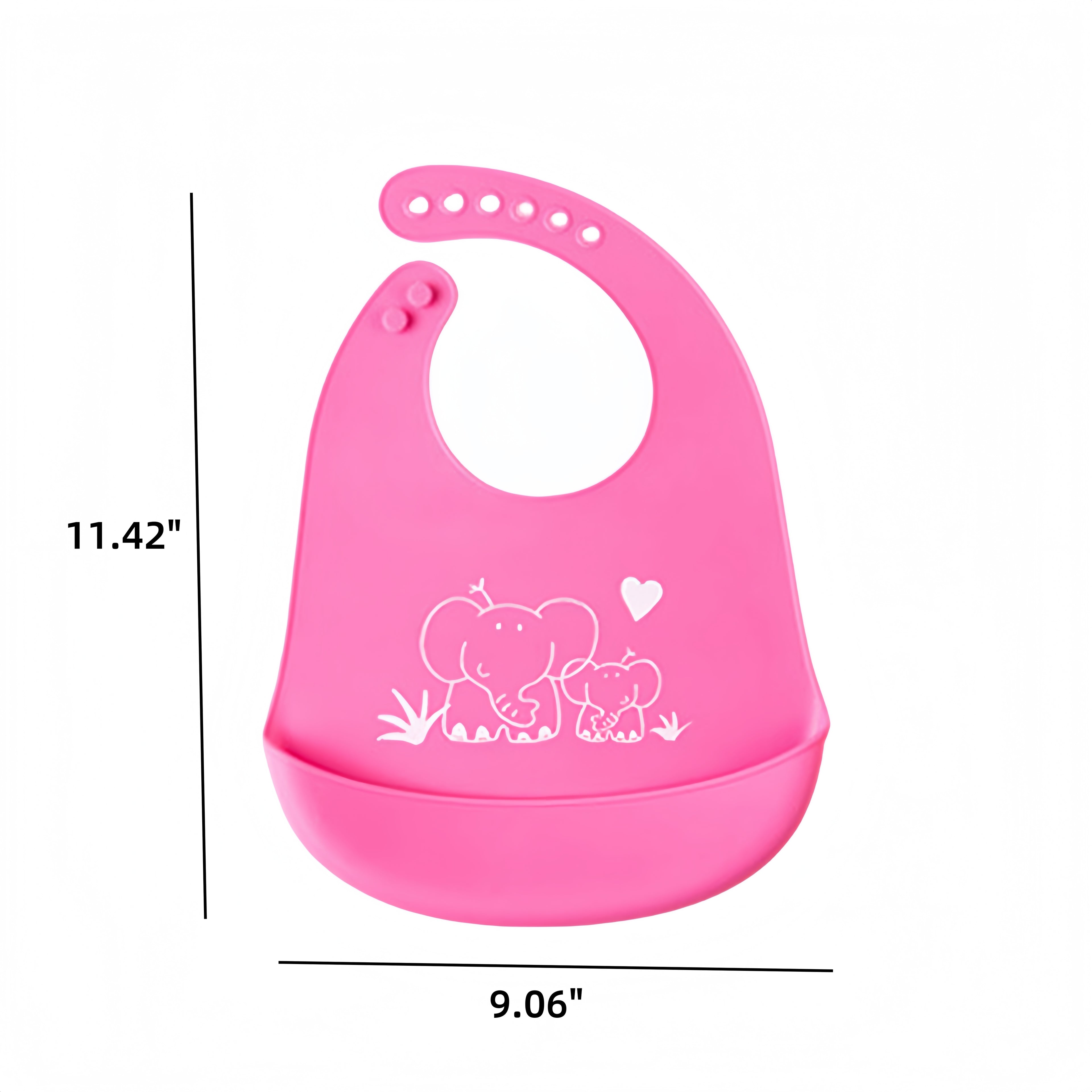 Silicone Baby Waterproof Bib