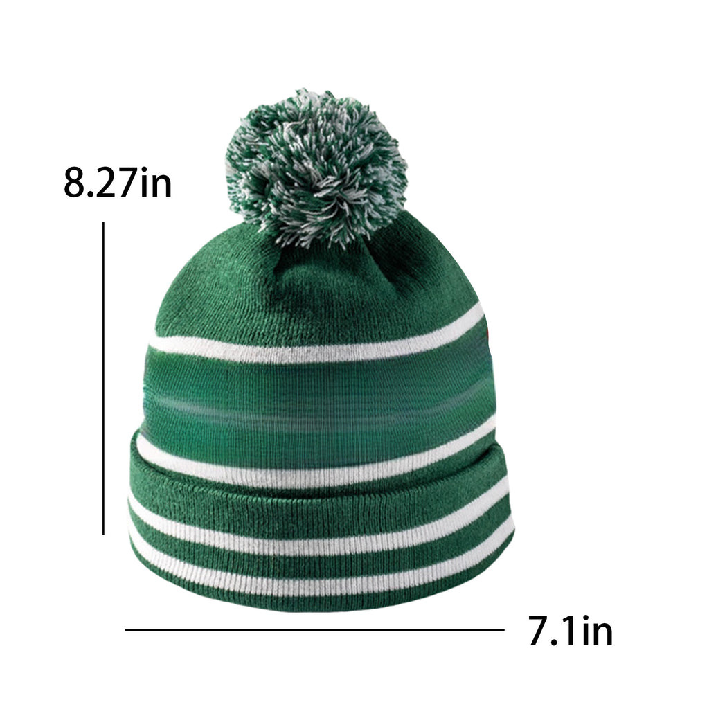 Double Layer Knit Beanie