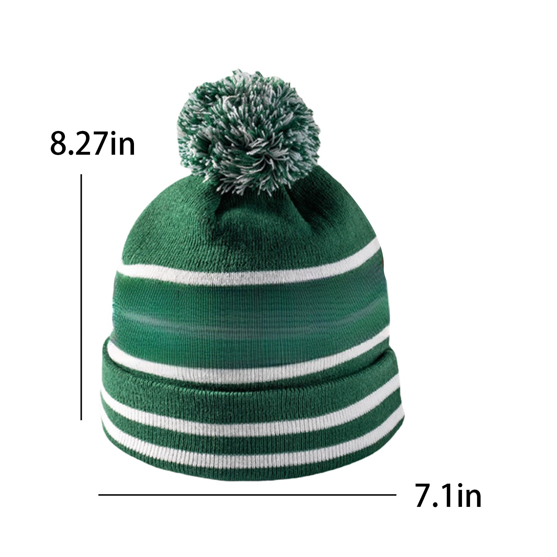 Double Layer Knit Beanie