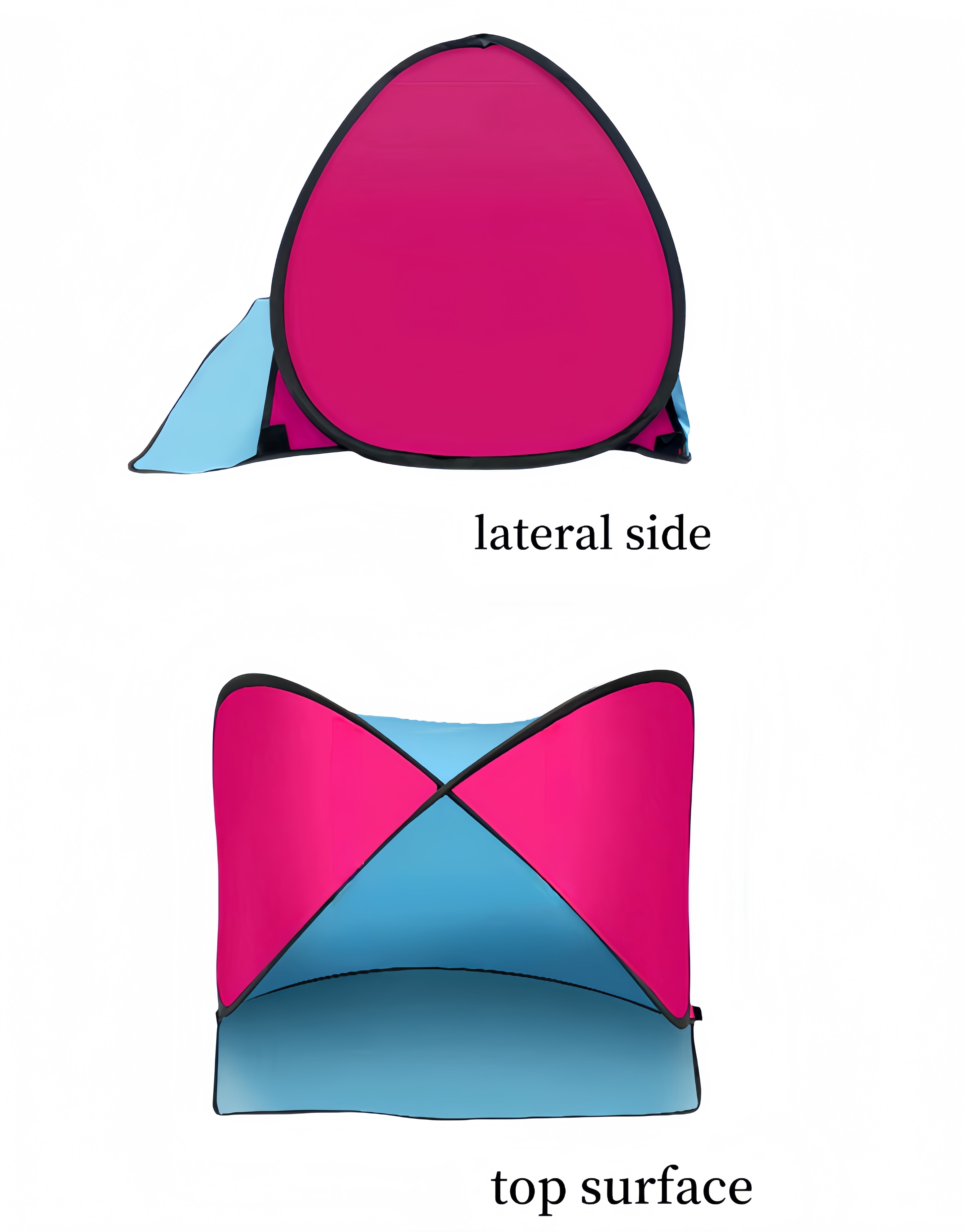 Automatic Pop Up Beach Tent With Carrying Bag