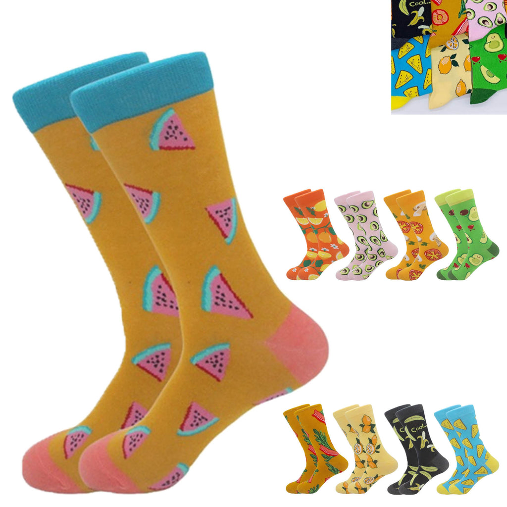 Fashion Jacquard Knee High Socks
