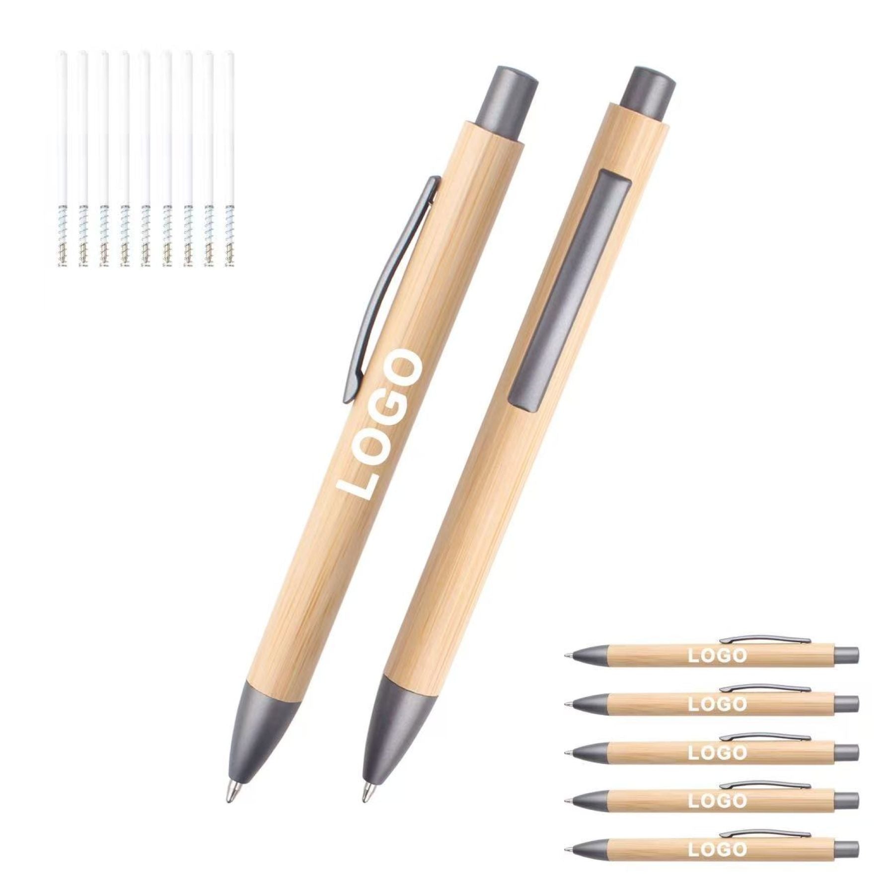 Bamboo Round Ballpoint Pen
