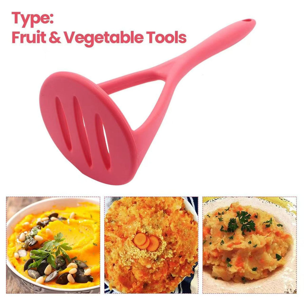 Household Silicone Potato Masher Tool