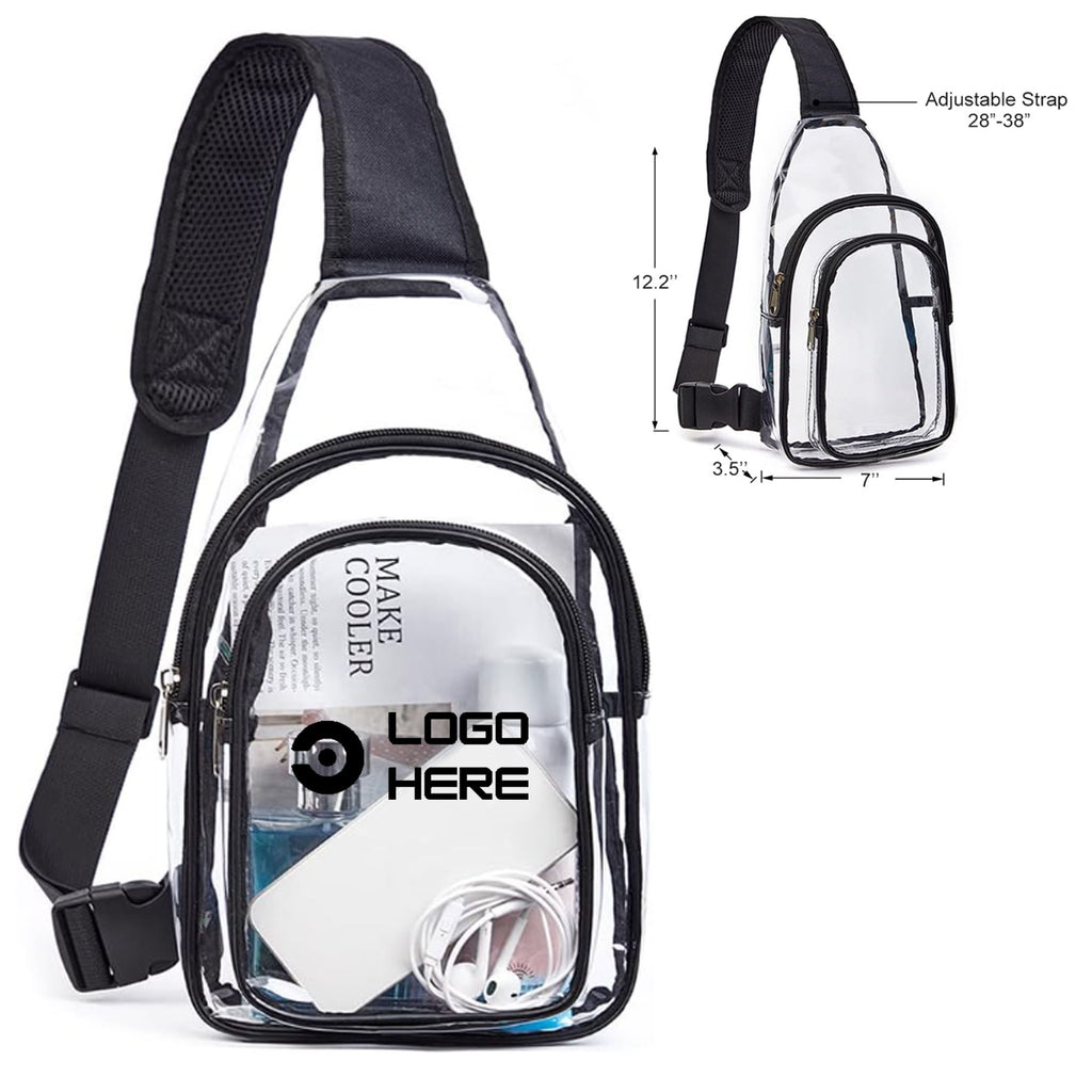 Clear PVC Sling Bag