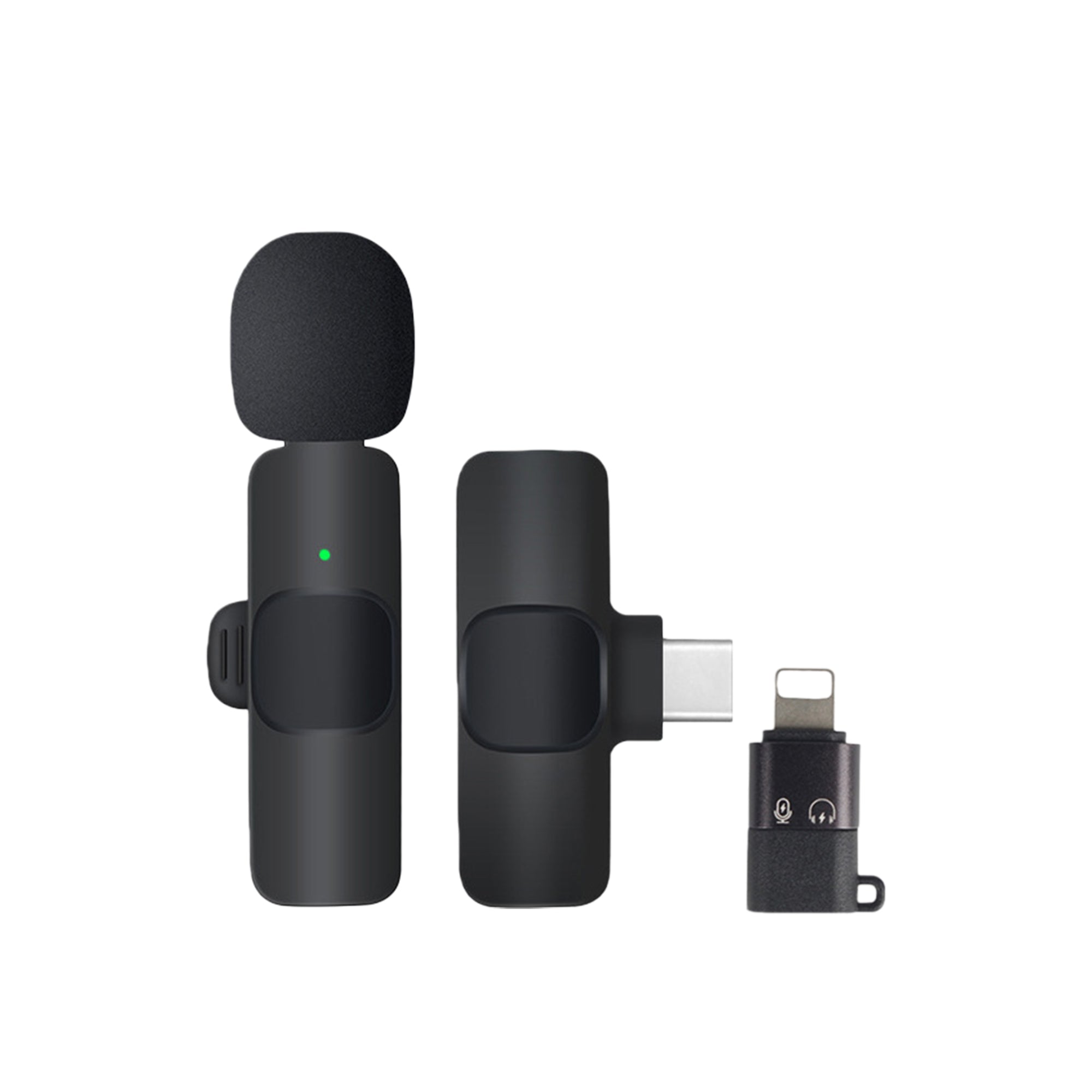 Wireless Lavalier Lapel Microphone For Video Recording Vlog
