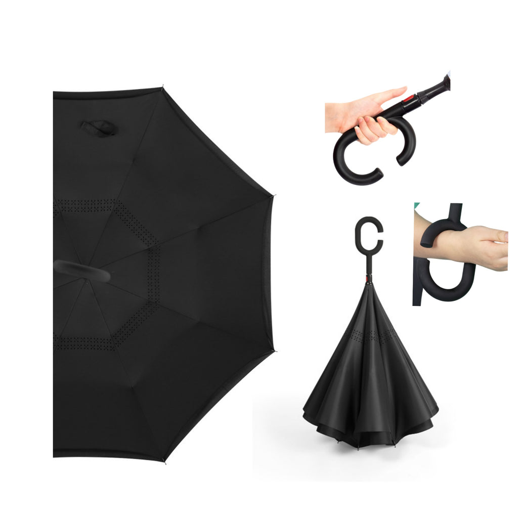 Inverted Reverse Upside Down Umbrella