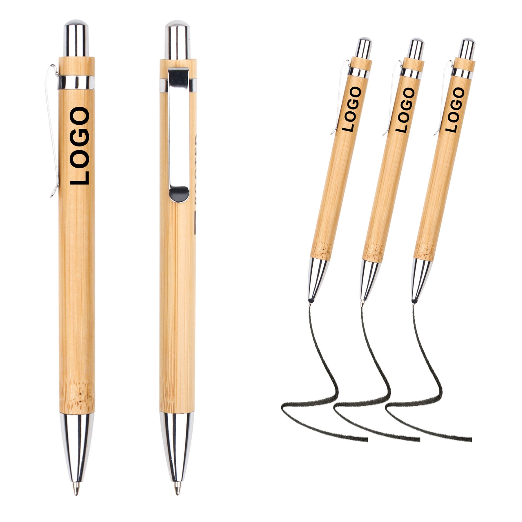 Eco-Friendly Bamboo Oil Pen