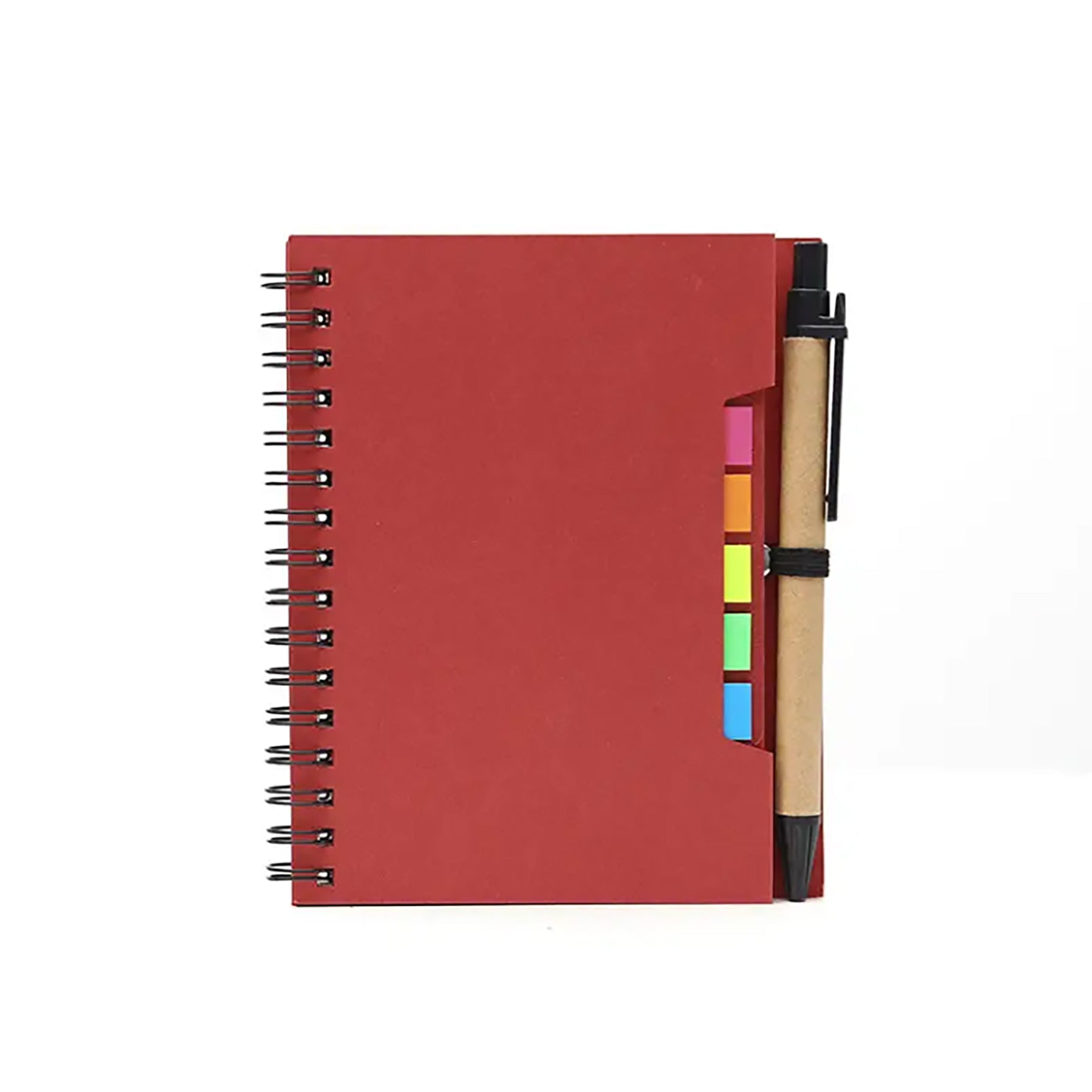Notepad With Pen Holder and Stickers