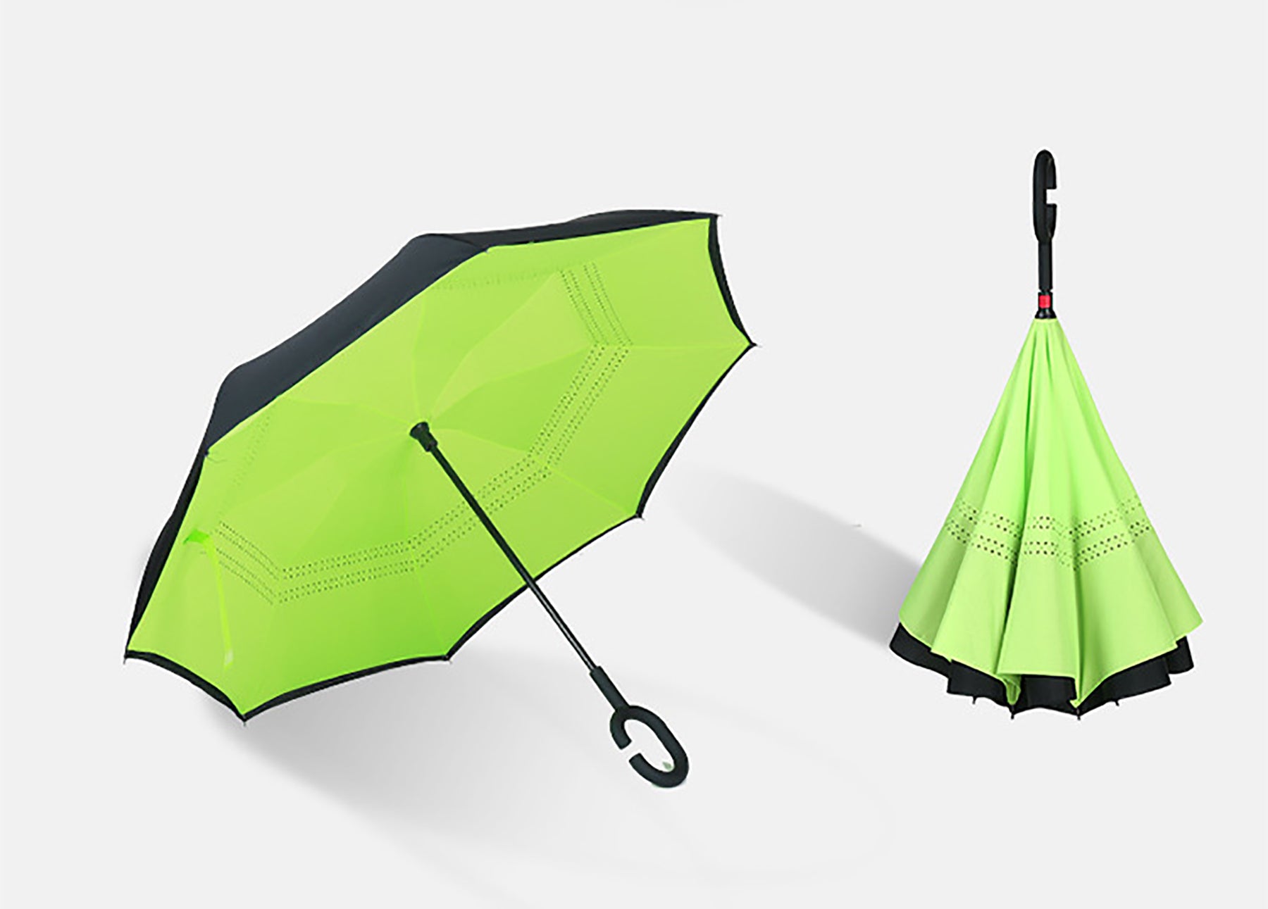 Double Layer Inverted Windproof Reverse Umbrella