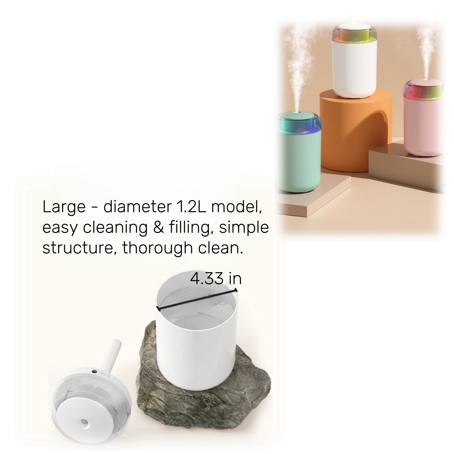 Humidifier With High Mist Output