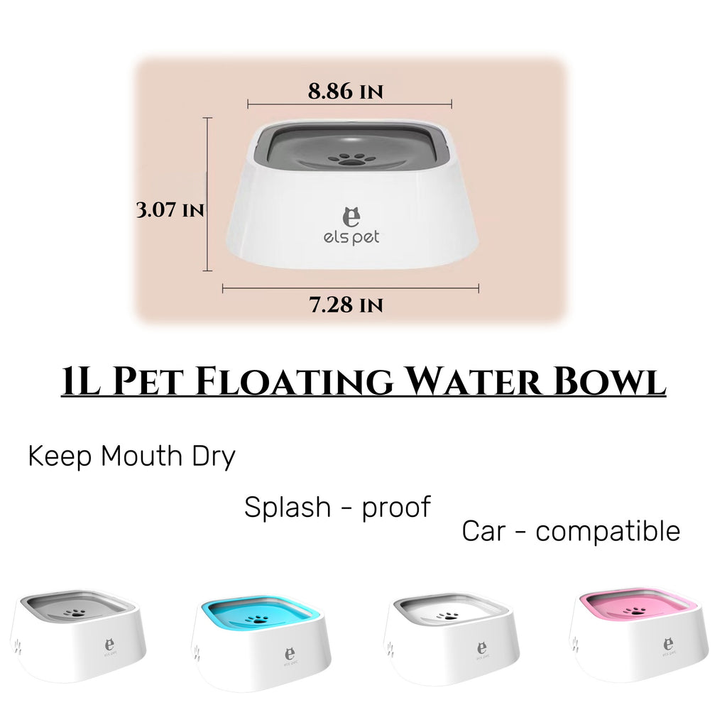 Pet Water Bowl That Prevents Tipping