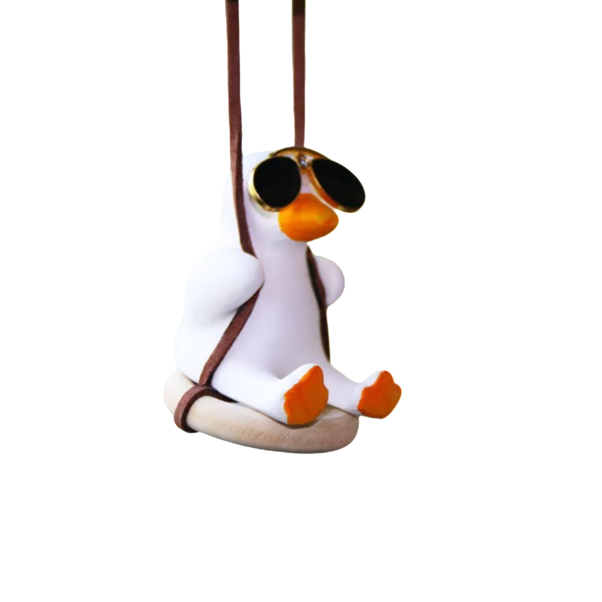 Swinging Duck Car Hanging Ornament