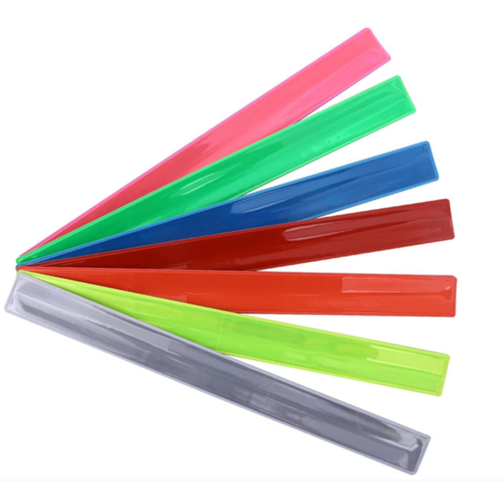 Snap Bracelets Reflective Armbands Slap Bands