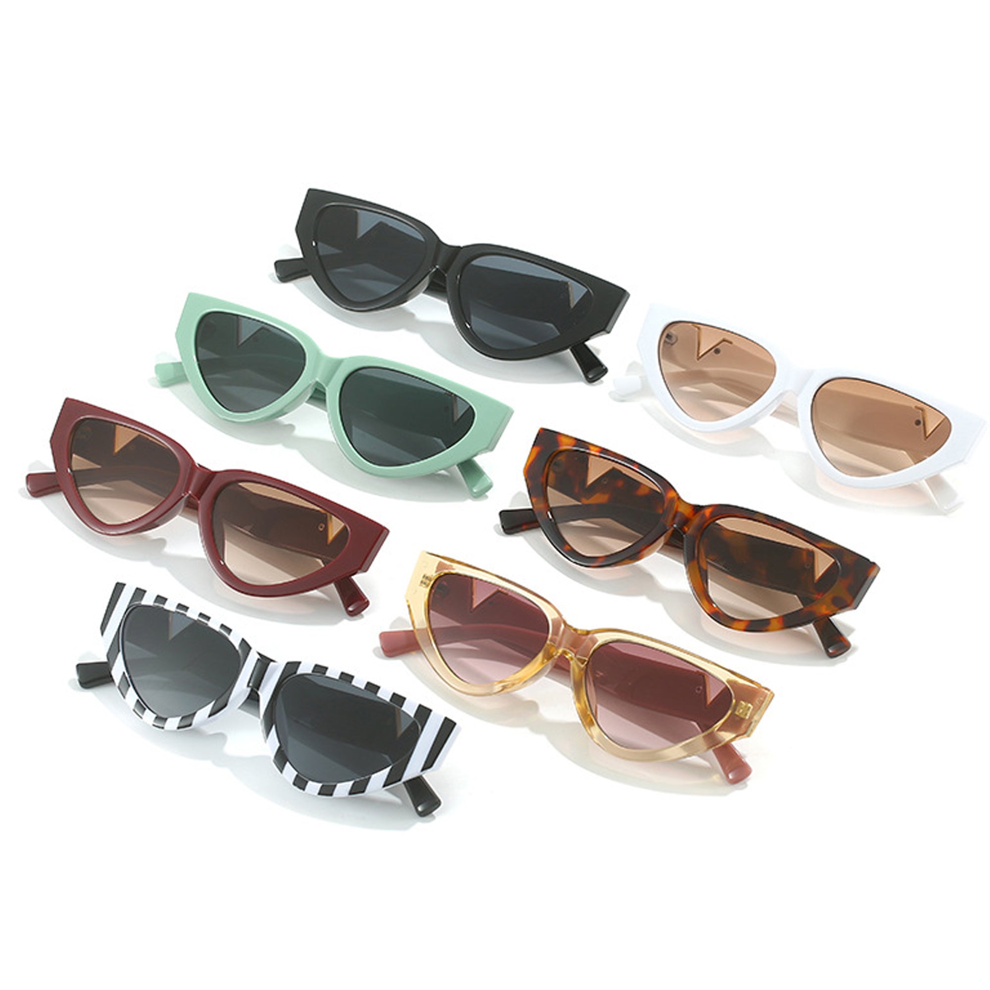 Cat Eye Fashion Street Shot Sunglasses