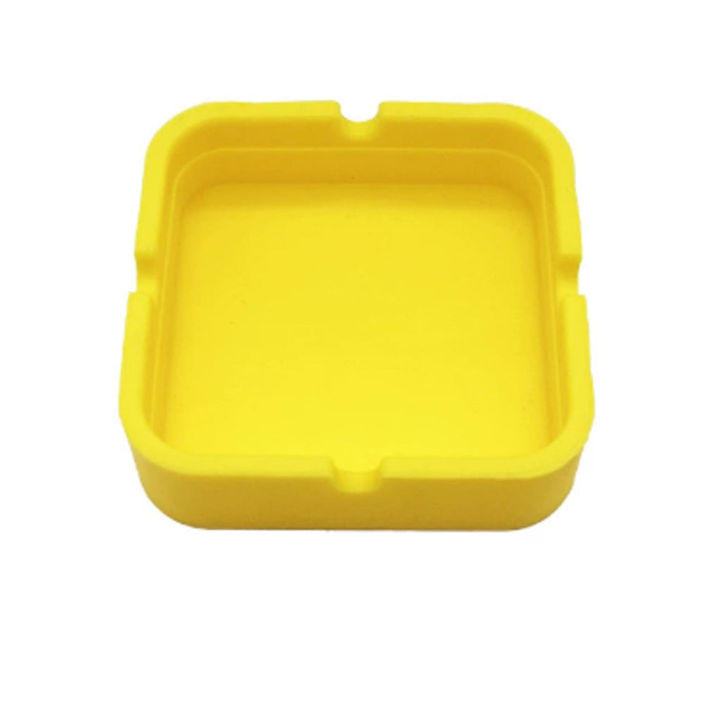 Square Silicone Ashtray with High Temperature Resistance