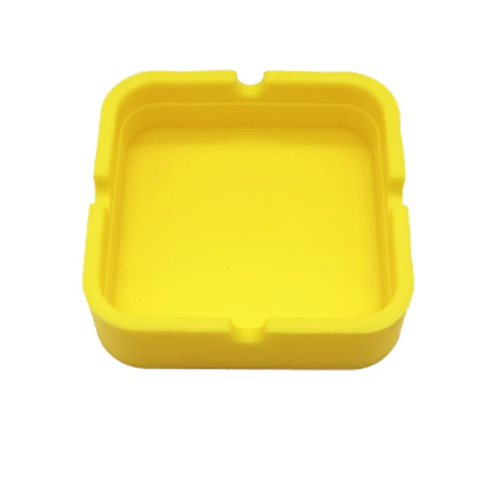 Square Silicone Ashtray with High Temperature Resistance