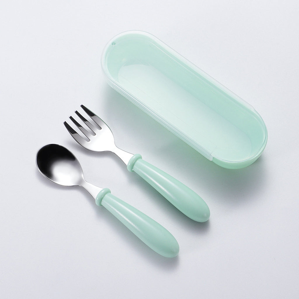 Cartoon Stainless Steel Children Tableware Set