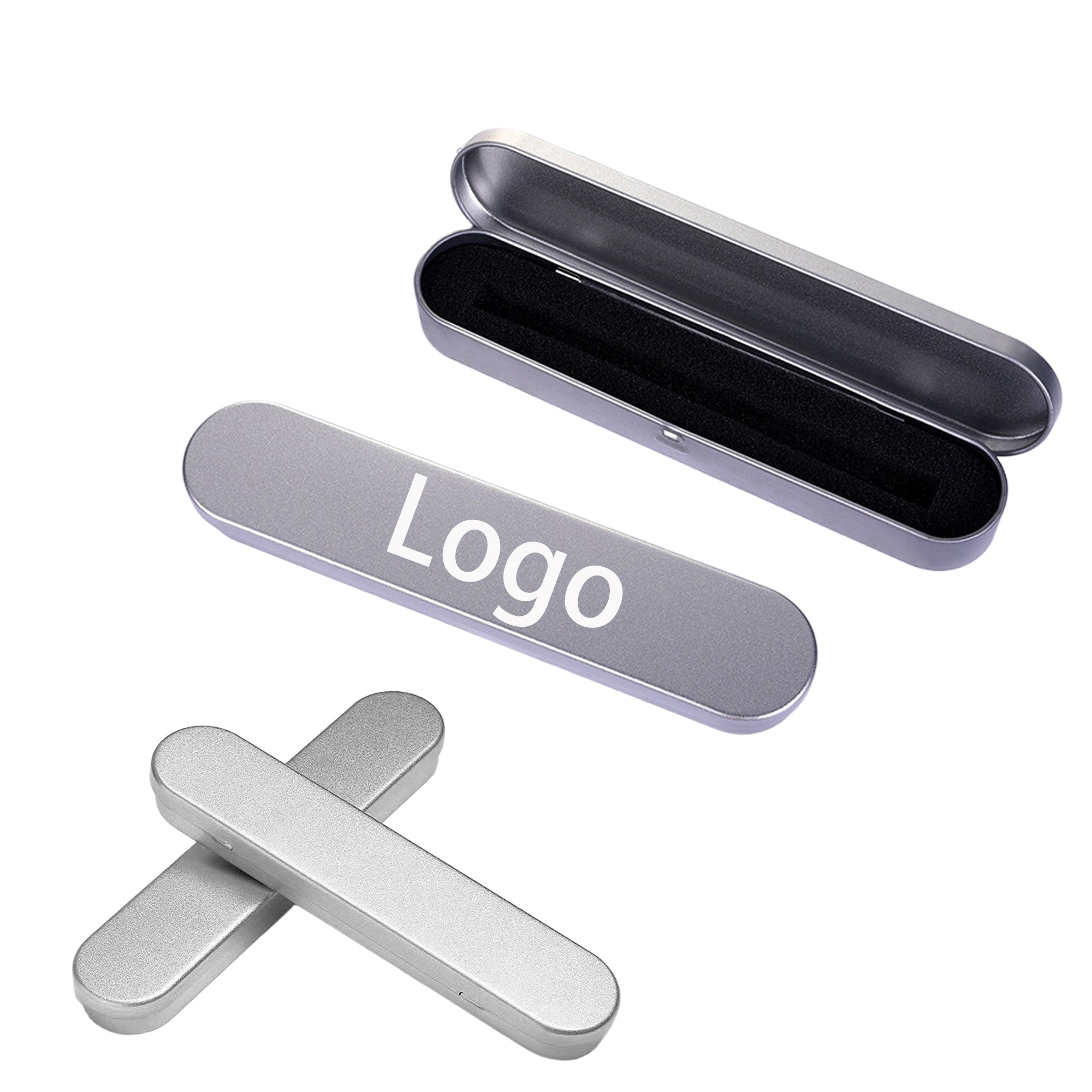 Rectangular Tin Pen Case