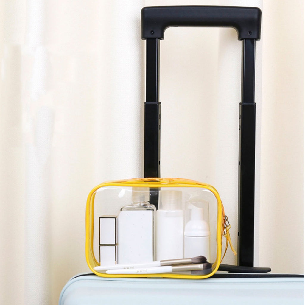 Waterproof PVC Makeup Bag - Stylish Cosmetic Organizer