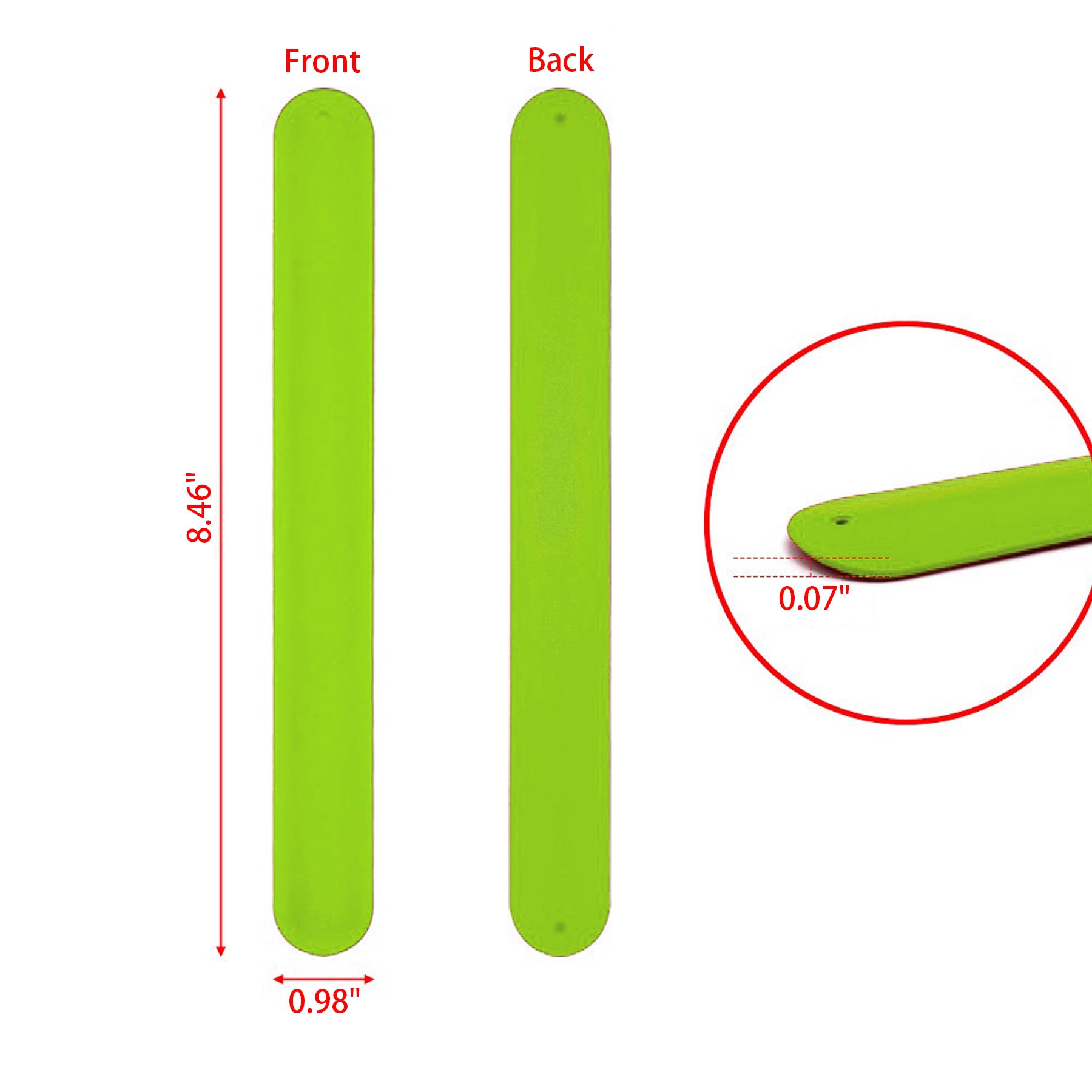 Silicone Clap Bracelet