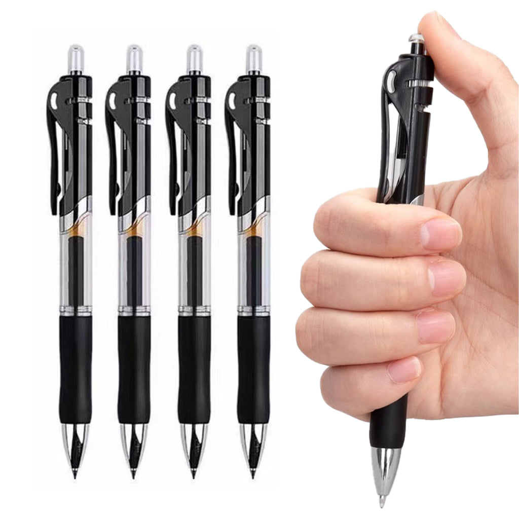 Retractable Gel Ink Rollerball Pens for Smooth Writing