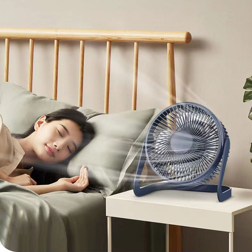 6-inch Quiet 2 Speeds Wind USB Desk Small Fan