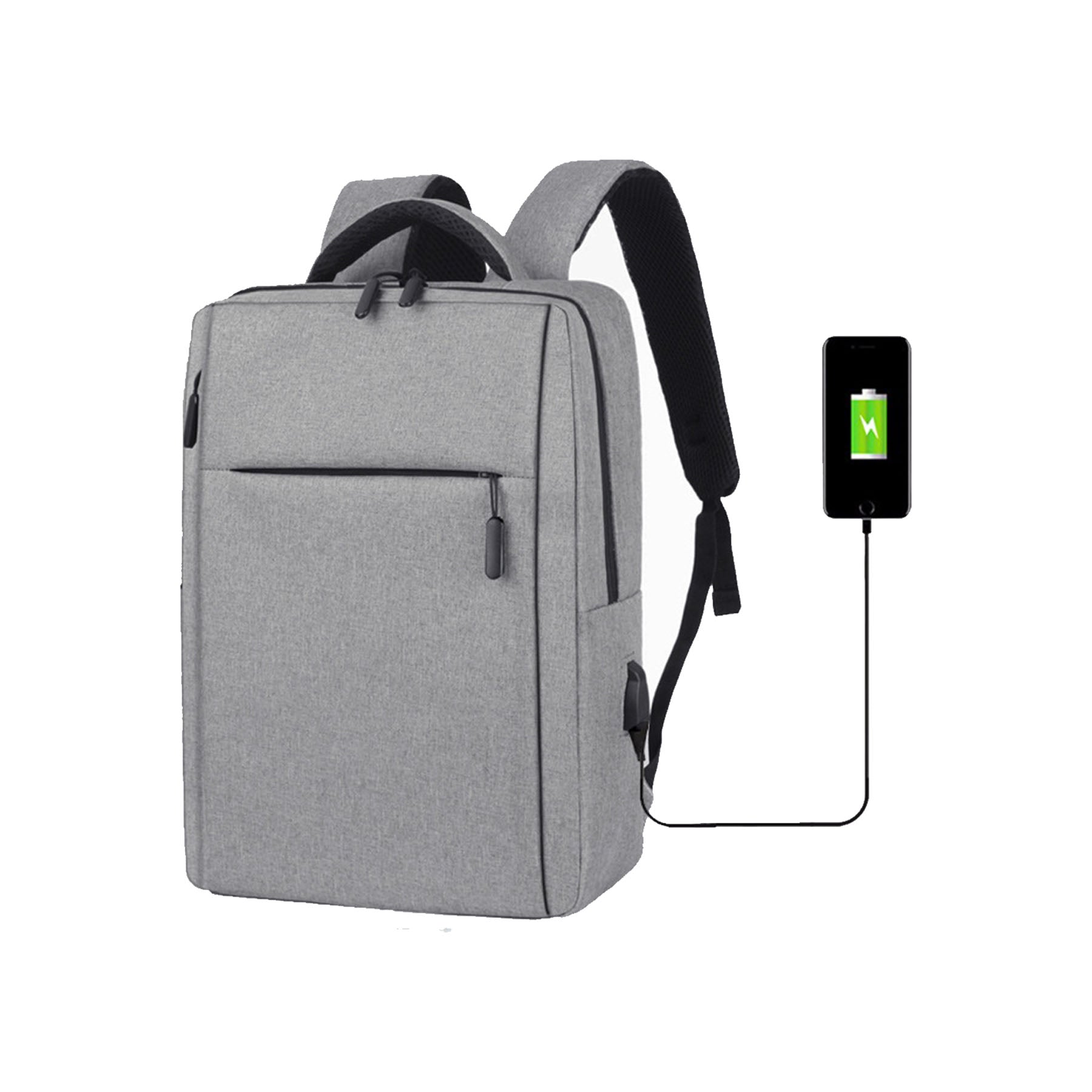 Travel Laptop Backpack With USB Charging Port