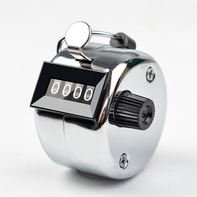 4 - Digit Portable Mechanical Hand Tally Counter