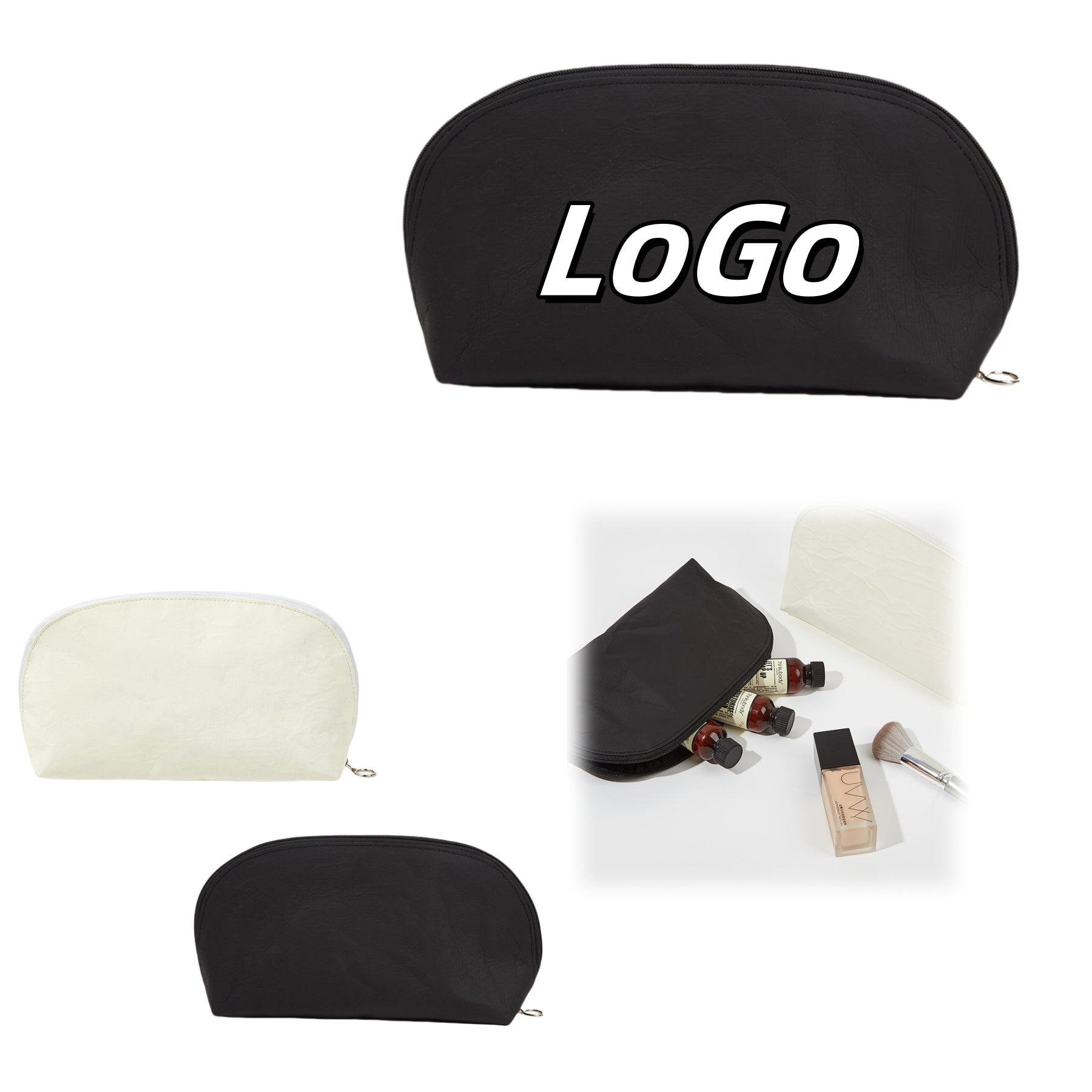 Portable Tyvek Makeup Bag